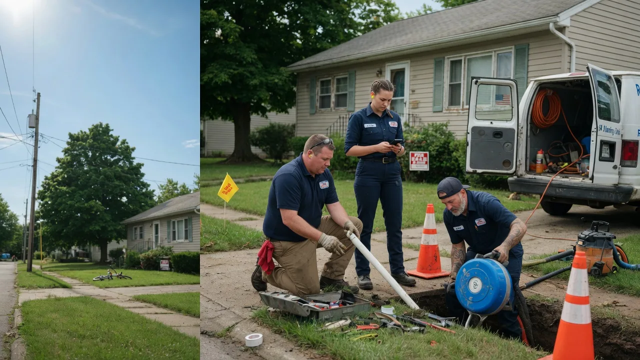 Sewer Line Repair in Petersburg, MI near me